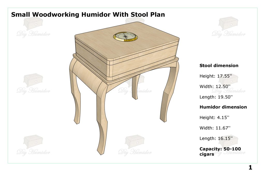 Stool & Humidor Plans Diy Humidor