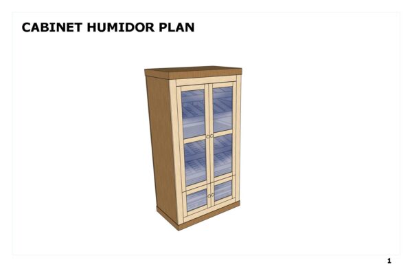 Humidor cabinet plans pdf free download